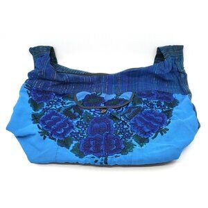 Colorful Hand Embroidered Boho Patchwork Shoulder Bag Purse Made in Guatemala 11